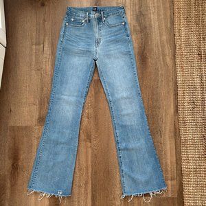 Vintage Gap High Waisted Light Wash Flare Jean